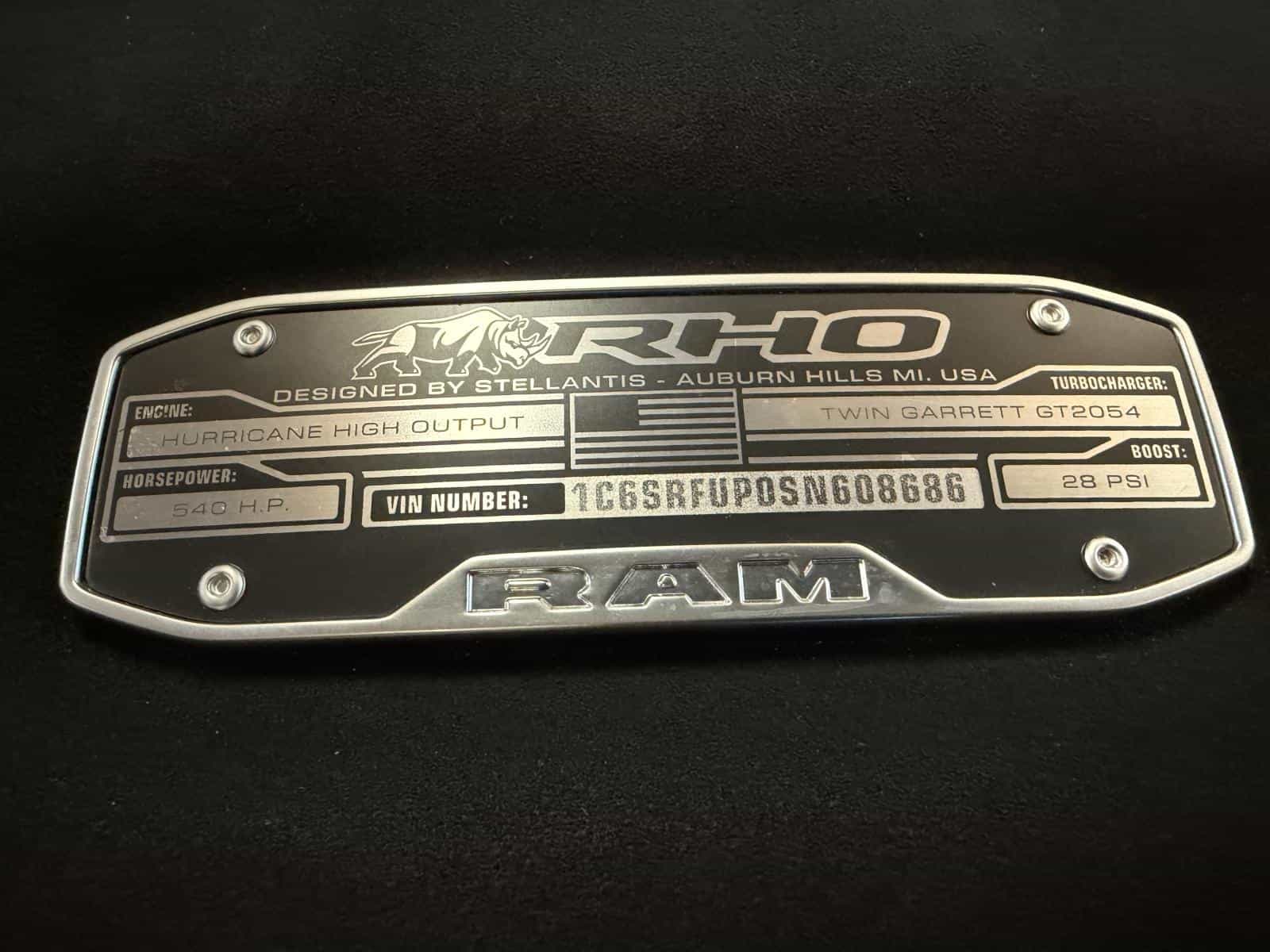 Image 12 RAM 1500 RHO 2025