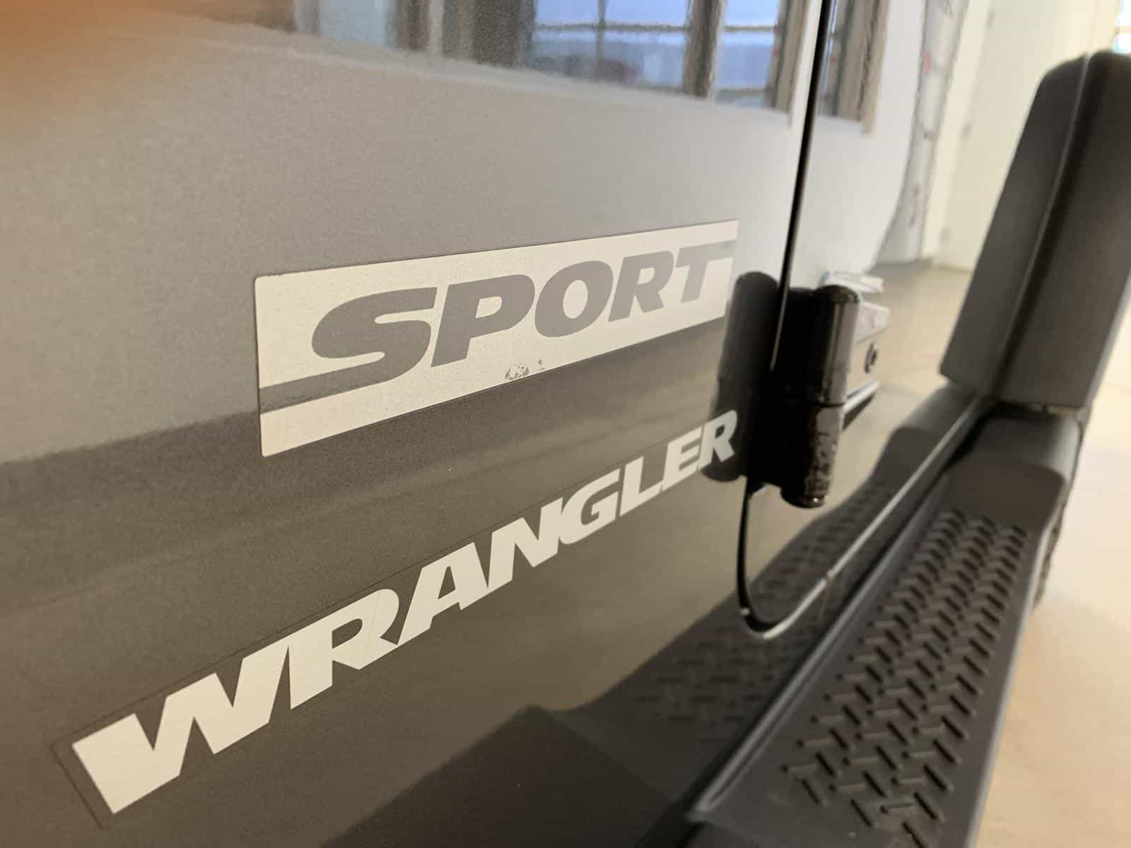 Image 9 Jeep Wrangler Sport 2017