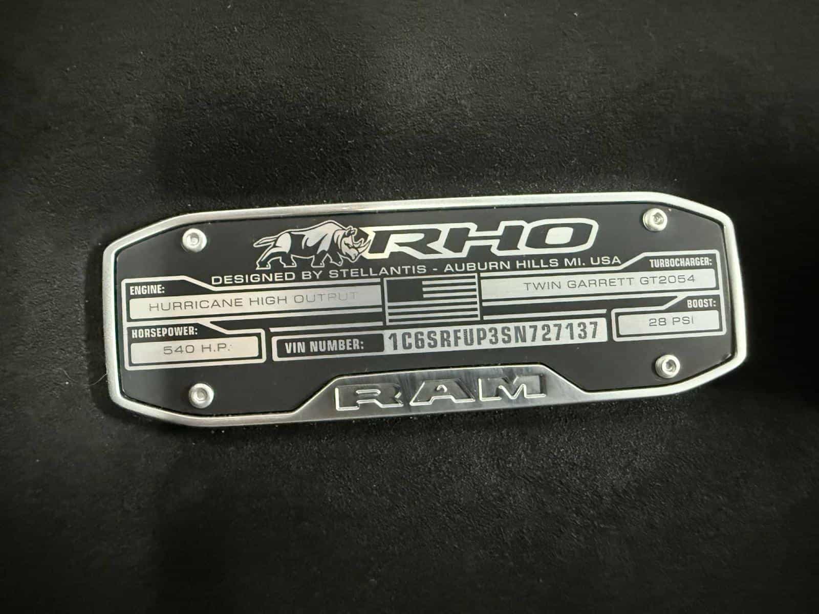 Image 22 RAM 1500 Rho RHO 2025